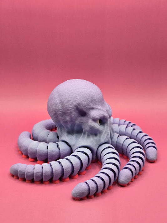 Dusmīgais astoņkājis - zils