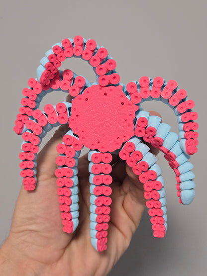 Dusmīgais astoņkājis - gaiši zils