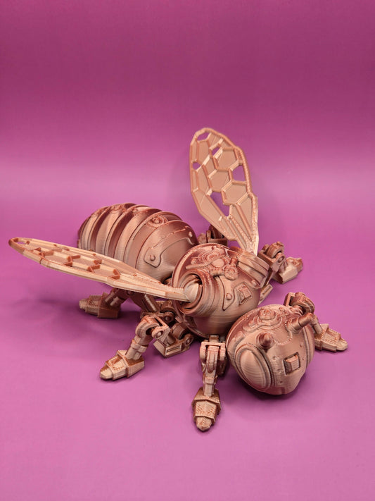 Cyber bite - zelta metāliska