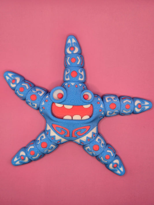Jūraszvaigzne ar tetovējumiem