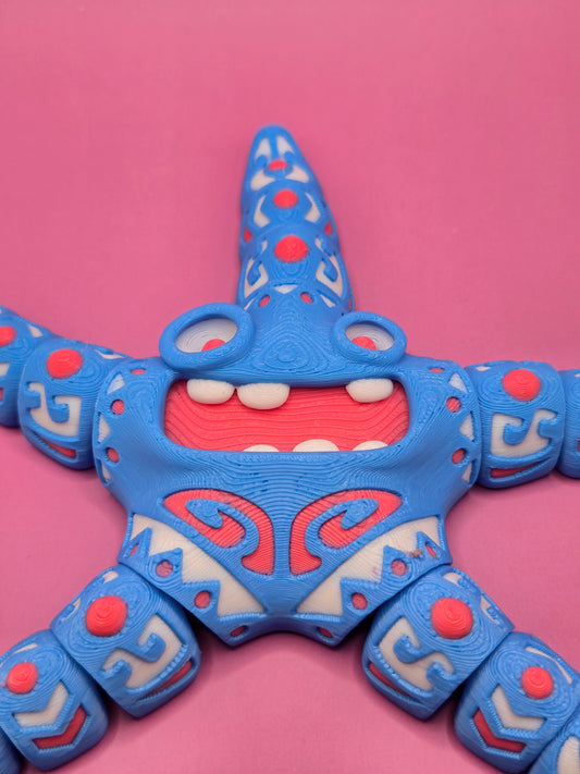 Jūraszvaigzne ar tetovējumiem