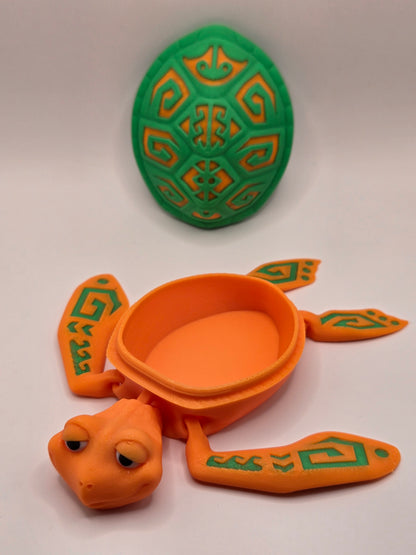 Bruņurupucis - dārgumu glabātājs