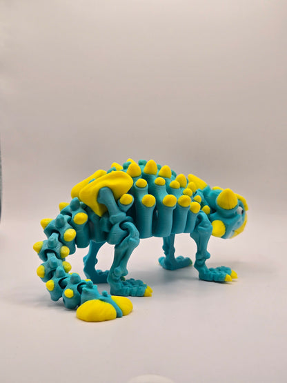 Dinozaurs akrobāts - tirkīzs