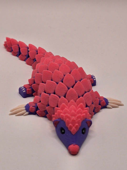 Mini pangolīns rozā