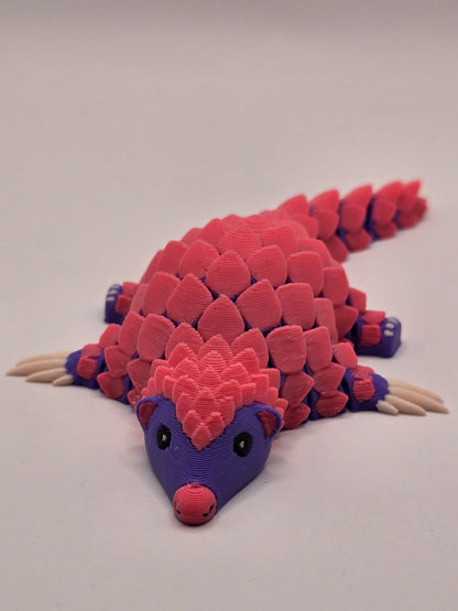 Mini pangolīns rozā