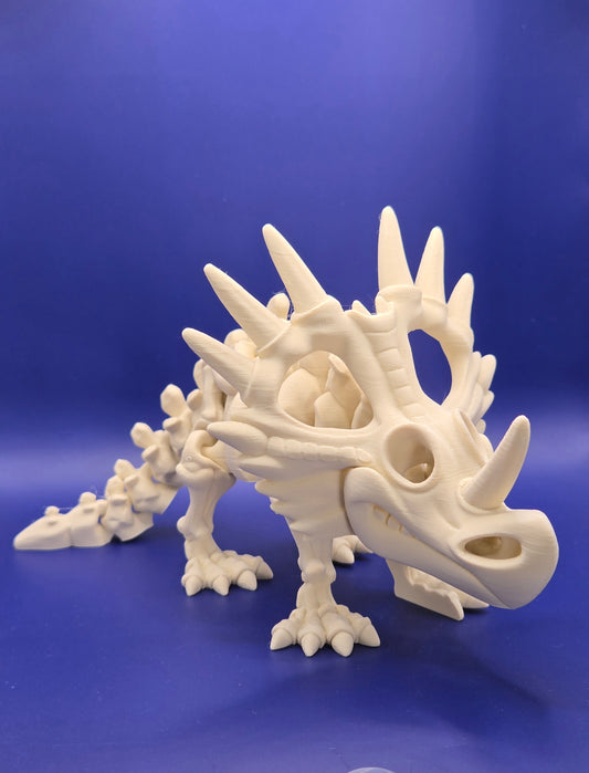 Stirakozaura skelets