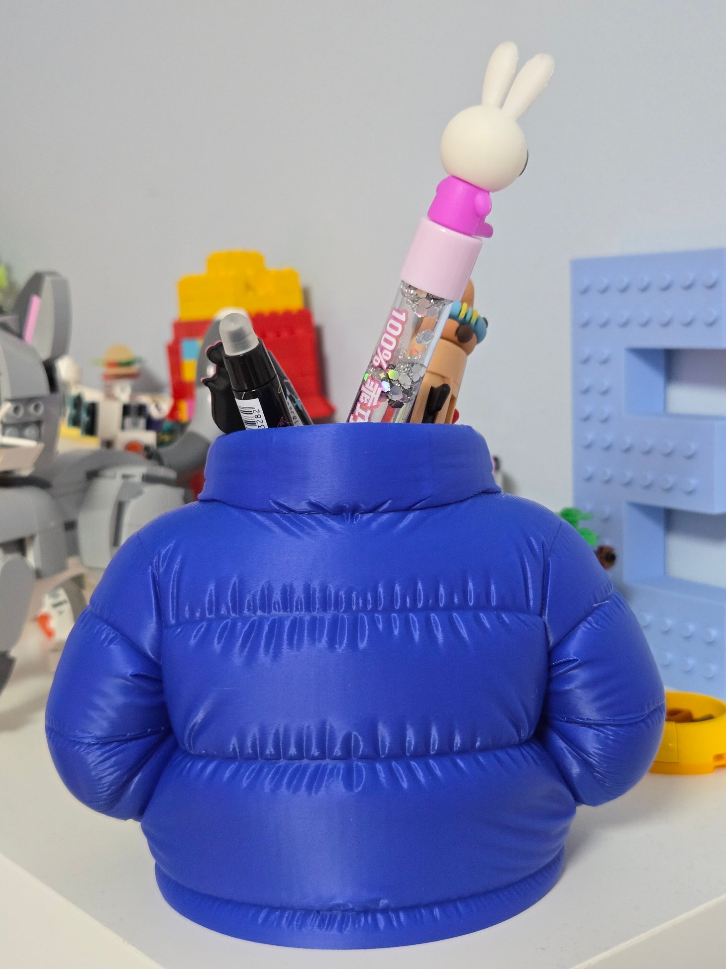 Rakstāmlietu turētājs - zils