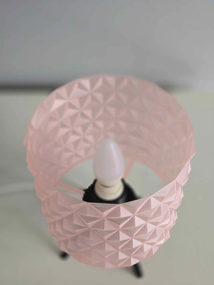 Galda lampa - rozā