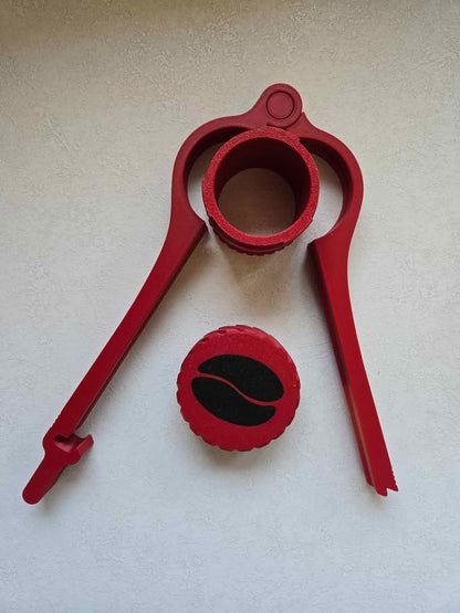 Kafijas pakas aizdare