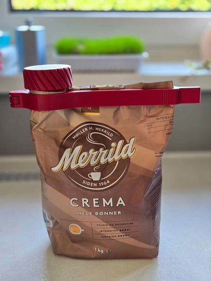 Kafijas pakas aizdare