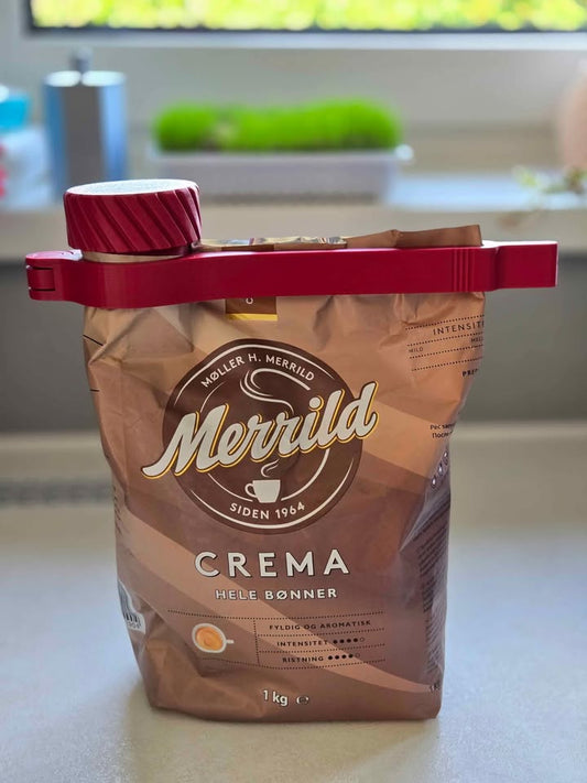 Kafijas pakas aizdare